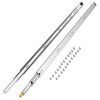 VEVOR Heavy Duty Drawer Slides 60inch, 1 Pair Locking Drawer Slides 250lbs Load Capacity, Side Mount Ball Bearing, 3-Fold Full Extension