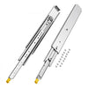 VEVOR 1 Pair Full Extension Drawer Slides 18 20 22 28 30 32 36 38 40 44 48 52 56 60 in, 500 lbs Load Capacity Locking Drawer Slides, Ball Bearing with Lock Side Mount Drawer Slide Rail