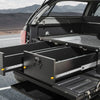 VEVOR 1 Pair Full Extension Drawer Slides 18 20 22 28 30 32 36 38 40 44 48 52 56 60 in, 500 lbs Load Capacity Locking Drawer Slides, Ball Bearing with Lock Side Mount Drawer Slide Rail