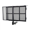 VEVOR Hitch Mount Cargo Carrier, 45.3" x 25.6" Iron Hitch Cargo Rack with Folding Ramp, Hitch Rack Basket with Stabilizer and Straps, 500LBS Mobility Scooter Carrier Fit 2" Hitch Receiver