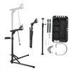 VEVOR Bike Repair Stand, 85 lb Heavy-duty Bicycle Work Stand with 40.7-64.1 in Adjustable Height & Magnetic Tool Tray, Foldable Bicycle Maintenance Rack, Shop Home Mechanics for Mountain & Road Bike