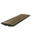 VEVOR Car Driveway Rubber Curb Ramp, 33069 lbs Load Capacity, 2.6 inch Rise Curbside Bridge Ramp with Yellow Reflective Strips, Suitable for Loading Dock, Warehouse, Garage, Sidewalk (2 Pack)