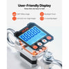 VEVOR Digital Crane Scale, 6600 lbs/3000 kg Max Capacity, Heavy Duty Industrial Hanging Scale with Cast Aluminum Case & LCD Display, 1 lbs Division & 3 Unit Switch, Remote Control for Garage Factory