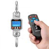 VEVOR Digital Crane Scale, 6600 lbs/3000 kg Max Capacity, Heavy Duty Industrial Hanging Scale with Cast Aluminum Case & LCD Display, 1 lbs Division & 3 Unit Switch, Remote Control for Garage Factory
