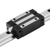 VEVOR Linear Rail Guide Kit, HGR20, 2Pcs 1000 mm (39.4 inch) Linear Motion Rails and 4Pcs Bearing Slide Blocks, Anti Rust and High Precision Kit, for DIY, CNC Routers, Lathes, Mills, 3D Printers