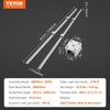 VEVOR Linear Motion Set, SBR20 2200mm, Comes with Two 86.6-inch SBR20 Rails & Four SBR20UU Blocks, Ideal for DIY CNC & Automated Projects