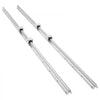 VEVOR Linear Rail Kit, SBR20, 2Pcs 2000 mm (78.74 inch) Linear Motion Guide Rails and 4Pcs Bearing Slide Blocks, Fully Supported Shaft, for Cutting, Grinding, Milling, Drilling Machines, and More