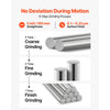 VEVOR 2PCS Linear Motion Rod, 25 mm x 1000 mm (0.98 x 39.4 in), SFC25 Carbon Steel Linear Rod Shaft, Anti Rust and High Precision, High Hardness Shaft, for Cutting Grinding Milling Drilling Machine