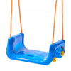 VEVOR 3-in-1 Baby Swing Seat 300 lbs Capacity Toddler Swing Red/Yellow/Blue, for Indoor & Outdoor Playground, with Adjustable Ropes and Snap Hooks, Snug & Secure Detachable Infants to Teens Kids Seat
