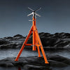 VEVOR Pipe Stand, 2500LBS Heavy Duty Pipe Jack Stands, 27.2"-52" Height Adjustable V Head Pipe Stand, 45# Steel Folding Jack Stand for 1/2-12 inches Pipes