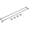 VEVOR Linear Guide Rail Set, SFC20 1200 mm, 2 PCS 47.2 in/1200 mm SFC20 Guide Rails 4 PCS SC20 Slide Blocks 4 PCS Rail Supports, Linear Rails and Bearings Kit for Automated Machines CNC DIY Project