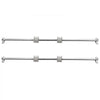 VEVOR Linear Guide Rail Set, SFC20 1200 mm, 2 PCS 47.2 in/1200 mm SFC20 Guide Rails 4 PCS SC20 Slide Blocks 4 PCS Rail Supports, Linear Rails and Bearings Kit for Automated Machines CNC DIY Project