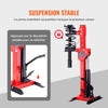 VEVOR Strut Spring Compressor, 4.5 Ton/9920 LBS Hydraulic Jack Capacity, 1 Ton Rated Compression Force, Auto Strut Coil Spring Compressor Tool, Hydraulic Spring Compressor for Strut Spring Removing