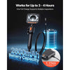 VEVOR Articulating Endoscope with Light, Two-Way Articulated Borescope Camera, 4.3" HD IPS Screen, 1280 x 720 Lens, 8X Zoom, IP67 Waterproof Inspection Snake Camera for Auto, Plumbing (4.9FT Cable)