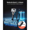 VEVOR 4-Way Articulating Endoscope with Light, True 1080P HD Industrial Borescope Inspection Camera with Articulated Probe, Flexible Snake Scope Cam for Wall Automotive Engine Inspect-4.9FT