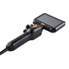 VEVOR 2-Way Dual-Lens Articulating Endoscope with Light, 1080P HD Industrial Borescope Inspection Camera with Articulated Probe, Rigid Snake Scope Cam for Wall Automotive Engine Inspect-4.9FT
