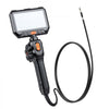VEVOR 2-Way Dual-Lens Articulating Endoscope with Light, 1080P HD Industrial Borescope Inspection Camera with 0.24-inch Slim Articulated Probe, Rigid Snake Scope Cam for Wall Automotive Inspect-4.9FT