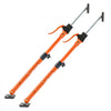 VEVOR Cabinet Jack Support Pole, 2-Pack, 25.4-45.3 Inch Steel Telescopic Quick Support Rod, Adjustable 3rd Hand System up to 220 lbs Capacity for Installing Cabinets, Lifting Drywall, Cargo Bars