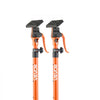 VEVOR Cabinet Jack Support Pole, 2-Pack, 25.4-45.3 Inch Steel Telescopic Quick Support Rod, Adjustable 3rd Hand System up to 220 lbs Capacity for Installing Cabinets, Lifting Drywall, Cargo Bars