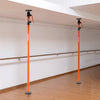 VEVOR Cabinet Jack Support Pole, 4-Pack, 49.2-114.6 Inch Steel Telescopic Quick Support Rod, Adjustable 3rd Hand System up to 198 lbs Capacity for Installing Cabinets, Lifting Drywall, Cargo Bars
