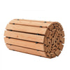 VEVOR Wooden Garden Pathway, 12 ft L x 22 in W, Non-Slip Straight Garden Walkway, Roll Out Cedar Outdoor Walkway Path with Wire Rope Connection, Decorative Garden Paver for Backyard Wedding Party