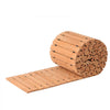 VEVOR Wooden Garden Pathway, 24 ft L x 17 in W, Non-Slip Straight Garden Walkway, Roll Out Cedar Outdoor Walkway Path with Wire Rope Connection, Decorative Garden Paver for Backyard Wedding Party