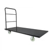 VEVOR Heavy Duty Platform Truck, 2000 lbs Capacity, Industrial Steel Flatbed Cart with Swivel Wheels and Handle, Platform Hand Push Truck Dolly, Easy Storage, for Luggage Moving, 60 x 27.6 x 42.9 in
