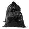 VEVOR Contractor Trash Bags, 40-45 Gallon Heavy Duty Contractor Trash Bags, 1.7 MIL Thick Large Black Industrial Garbage Bag, Big Garbage Bag (50 Count), for Commercial, Household and Industrial Use