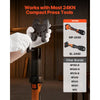 VEVOR Press Actuator for 24KN Compact Series Press Tools, Works with 1/2", 3/4", 1" & 1-1/4" Press Rings - Compatible with ProPress Copper Pipes (Ring NOT Included)