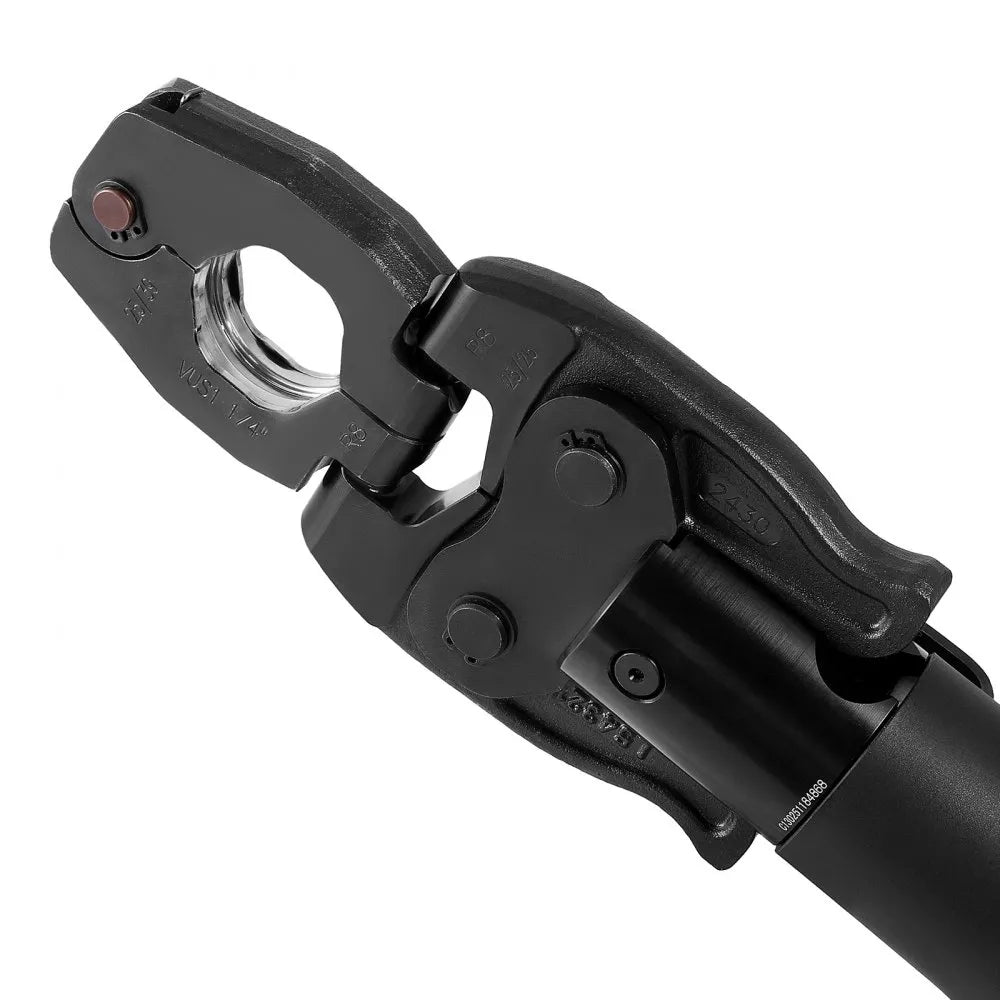 VEVOR Press Actuator for 24KN Compact Series Press Tools, Works with 1/2", 3/4", 1" & 1-1/4" Press Rings - Compatible with ProPress Copper Pipes (Ring NOT Included)