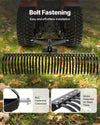 VEVOR Pull-Behind Thatch Remover feature image: bolt fastening for easy installation