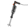 VEVOR Commercial Immersion Blender, 500W, 10-inch, Heavy-Duty Hand Mixer for Restaurant, Handheld Stick for Soups & Sauces, Pure-Copper Motor, Variable Speed, Stainless Steel 3-Blade Head, Lock