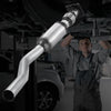 VEVOR Catalytic Converter, Compatible with Chrysler 200 Sebring/Dodge Avenger Caliber Journey /Jeep Compass Patriot, 2.4L L4, Front, Replacement OE 54735, Stainless Steel, for Exhaust Gas Purification