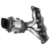 VEVOR Catalytic Converter, Compatible with Kia Soul Rio/Hyundai Veloster Accent, 1.6L L4, Front, Replacement OE 674-891, 16680, Stainless Steel High Flow Converter, for Exhaust Gas Purification