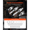 VEVOR Catalytic Converter, Compatible with Nissan Frontier NV1500 NV2500 NV3500 Pathfinder Xterra/Suzuki Equator, 4.0L V6, Front, Left, Rear, Right, Replacement OE 16399, for Exhaust Gas Purification