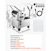 VEVOR Commercial Mobile Fryer Filter Machine 18L /4.8Gal Filter Truck Cart, 370W Deep Frying Oil Filtration System, Stainless Steel, 12 L/min Filtering Speed, for Restaurant, Kitchen, Burger Shop