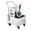 VEVOR Commercial Mobile Fryer Filter Machine 18L /4.8Gal Filter Truck Cart, 370W Deep Frying Oil Filtration System, Stainless Steel, 12 L/min Filtering Speed, for Restaurant, Kitchen, Burger Shop