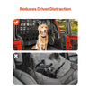 VEVOR Dog Car Barrier, Mesh Cargo Pet Net for Jeep Wrangler JK 2007-2017 JL 20018-2024, Vehicle Pet Barrier Fits Behind Rear Seat Cargo Area, Scratch and Tear-Resistant Polyester Mesh, Easy to Install