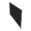 VEVOR Retractable Side Awning, 63''x 118'' Aluminum Outdoor Privacy Screen, 280g Polyester Water-proof Retractable Patio Screen, UV 30+ Room Divider Wind Screen for Patio, Backyard, Balcony, Black