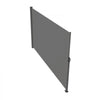 VEVOR Retractable Side Awning, 63''x 118'' Aluminum Outdoor Privacy Screen, 280g Polyester Water-proof Retractable Patio Screen, UV 30+ Room Divider Wind Screen for Patio, Backyard, Balcony, Gray