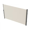 VEVOR Retractable Side Awning, 71''x 118'' Aluminum Outdoor Privacy Screen, 280g Polyester Water-proof Retractable Patio Screen, UV 30+ Room Divider Wind Screen for Patio, Backyard, Balcony, Beige