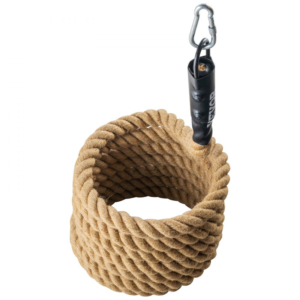 VEVOR Gym Climbing Rope, 1.5" Diameter 25 ft Length Gym Fitness Training Rope, Gym Exercise Workout Rope for Adults, Climbing Rope for Fitness and Strength Training, Climbing Exercise, Home Workout