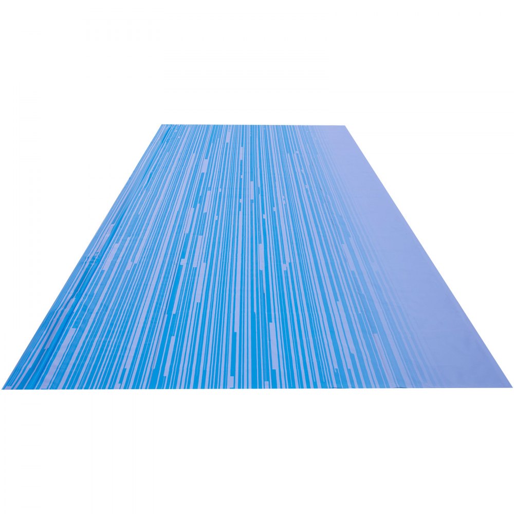 VEVOR RV Awning 18\' Camper Awning Fabric, Trailer Awning Canopy Patio Camping Car Awning, Durable 15oz Vinyl Roller Tube for RV, Van, SUV, Patio Awning Replacement Ocean Blue Fade