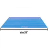 VEVOR RV Awning 20\' Camper Awning Fabric, Trailer Awning Canopy Patio Camping Car Awning, Vinyl Roller Tube for RV, Van, SUV, Awning Replacement Ocean Blue Fade