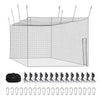 VEVOR Baseball Batting Cage, 41.7 x 12.8 x 10.1 FT Freestanding Portable Batting Cage, Hitting Cages with 30-Ply Knotted HDPE & Carabiner Hooks, Battings Cages Netting for Indoor, Outdoor (NET ONLY)