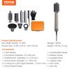 VEVOR Hair Styler and Dryer Brush, 7-in-1 Professional Multi Styler, 110,000RPM High-Speed Hot Air Styler with Brushless Motor, 2 Auto-Wrap Curlers, 3 Brushes & 3 Nozzles, Ionic Blow Dryer for Styling