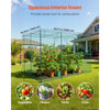 VEVOR Crop Cage, 9.5 x 6.36 x 6.36 ft Plant Protection Tent with Zippered Door, Wind-Resistant Tall Crop Cage, Easy to Install, Outdoor Raised Bed Cover, Tomato Plant Netting for Garden Patio Lawn