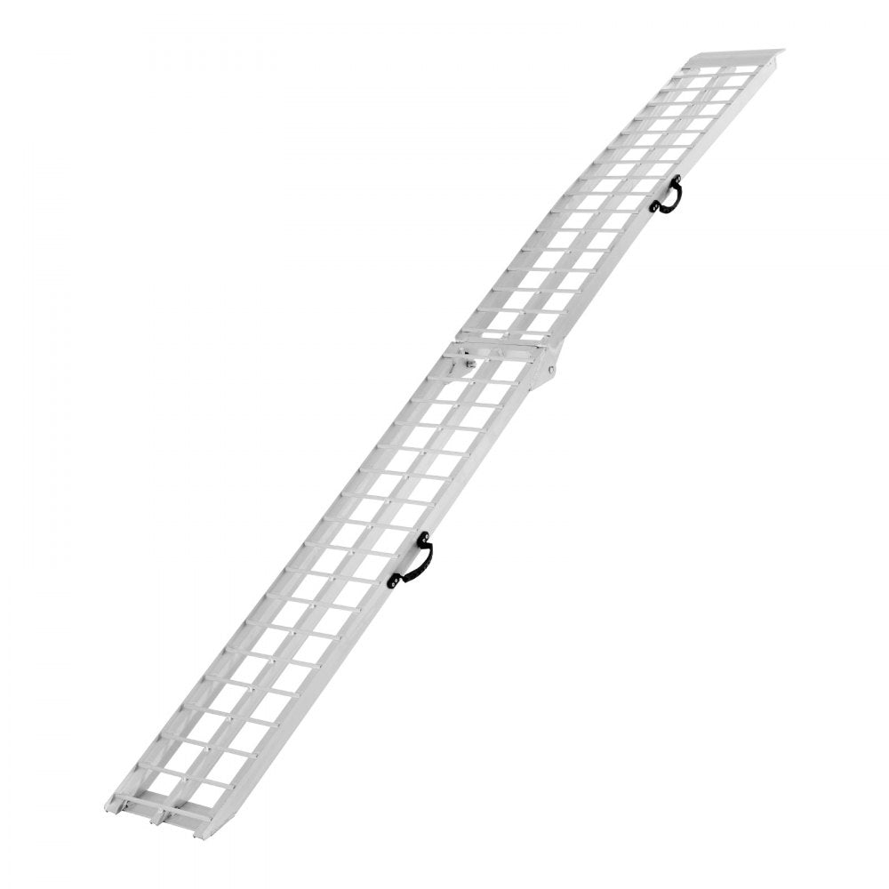 VEVOR Aluminum Ramps, 600 lbs, 1Pcs Heavy-duty Ramps with Wider Ramp Surface, Universal Stable Loading Ramp with Handles, Fit for Motorcycle, Electric Bicycle, Bicycle, etc.