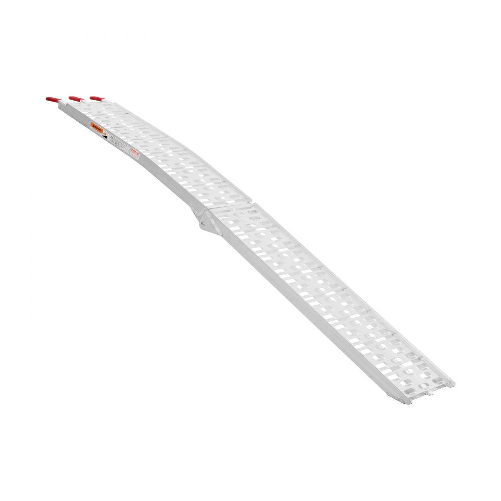 VEVOR Aluminum Ramps, 750 lbs, 1Pcs Heavy-duty Ramps with Wider Ramp Surface, Universal Stable Loading Ramp with Handles, Fit for Motorcycle, Electric Bicycle, Bicycle, etc.