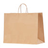 VEVOR Kraft Paper Bags with Handles, 100Pcs 16 x 6 x 12 in, Large Paper Grocery Bags, Reusable & Recycled Take-Out Sacks, Plain Party Bag Bulk for Birthday, Wedding, Business, Goody, Brown